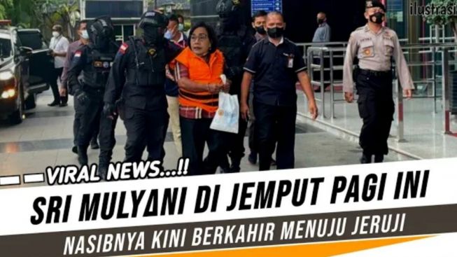 CEK FAKTA: Pagi Ini!! Sri Mulyani Dijemput Paksa Menuju Jeruji Besi?