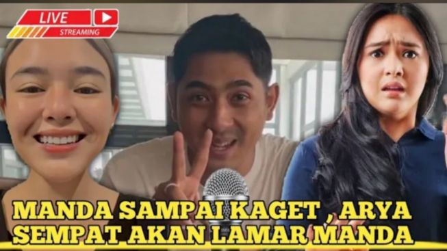 Cek Fakta: Amanda Manopo Kaget, Arya Saloka Ngaku Sempat Akan Lamar Dirinya, Bikin Heboh Emak-Emak?