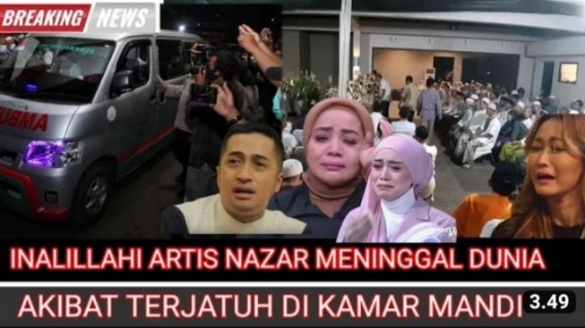 CEK FAKTA: Innalillahi! King Nassar Meninggal Dunia, Akibat Terjatuh di Kamar Mandi, Benarkah?