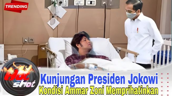 Cek Fakta: Presiden Jokowi Jenguk Ammar Zoni di Tempat Rehabilitasi Tanpa Kehadiran Irish Bella, Benarkah?
