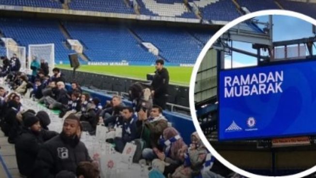 Wow! Chelsea Gelar Buka Puasa Bersama-Tarawih di Stadion Stamford Bridge, Warganet: Istimewa