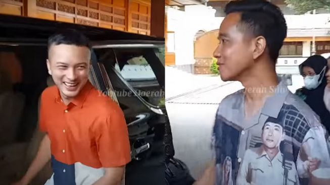 Kocak! Walikota Solo Gibran Rakabuming Cegah Wartawan Minta Foto Bareng Nicholas Saputra