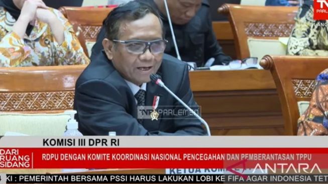 Bahas Transaksi Rp349 Triliun di DPR, Mik Mahfud MD Mendadak Mati Saat Ungkit Kasus Sambo