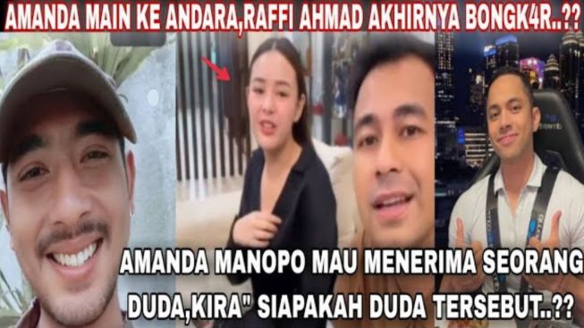 Cek Fakta: Raffi Ahmad Akhirnya Bongkar Amanda Manopo Mau Menerima Seorang Duda, Benarkah Arya Saloka?