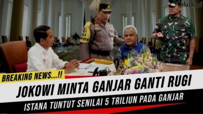 CEK FAKTA: Jokowi Minta Ganti Rugi ke Ganjar Pranowo Rp5 Triliun Atas Gagalnya Indonesia Menjadi Tuan Rumah Piala Dunia U20