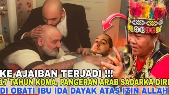 CEK FAKTA: Gempar! Raja Arab Kaget, Pangeran Buka Mata Setelah 17 Tahun Koma Usai Diobati Ibu Ida Dayak?