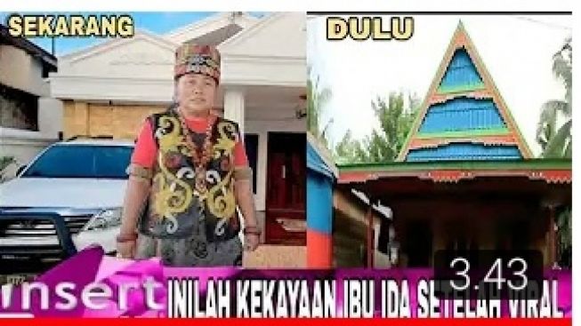 Cek Fakta: Ibu Ida Dayak Berubah Drastis Dulu Hanya Orang Biasa Kini Sudah Hidup Mewah?