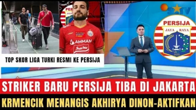 Cek Fakta: Michael Krmencik Langsung Tinggalkan Persija, Top Skor Liga Turki Dikontrak Panjang