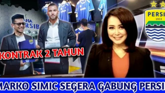 CEK FAKTA: Kontrak 2 Tahun, Marko Simic Sepakat Berseragam Persib Bandung?