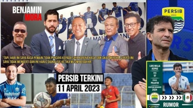 Cek Fakta: Mengejutkan! Luis Milla Hijrah, Satu Pemain Asing Didepak, Persib Resmi Kontrak Bek Kanan Baru?