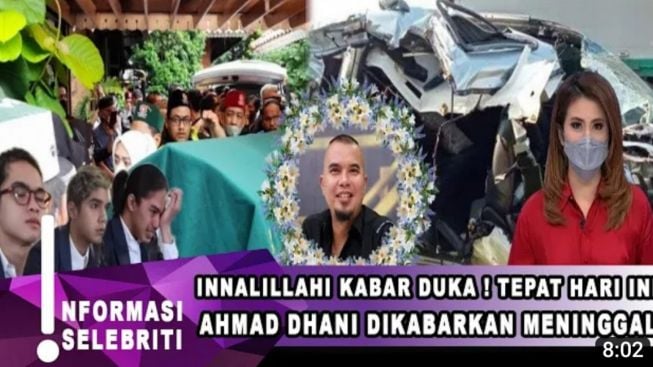 CEK FAKTA: Innalillahi! Ahmad Dhani Meninggal Dunia karena Alami Kecelakaan Tragis