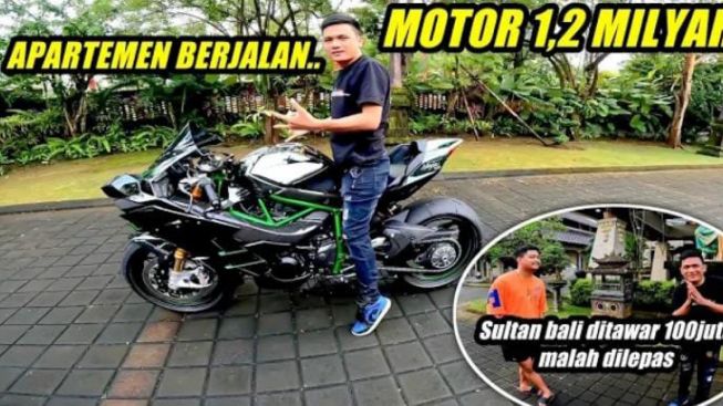 Busyet Koleksi Moge Anak Bupati Badung Bima Nata: H2 Rp 1 Miliar, R1M Rp 1 Miliar, dan Rp 1 Miliar untuk CBR 1000 RR