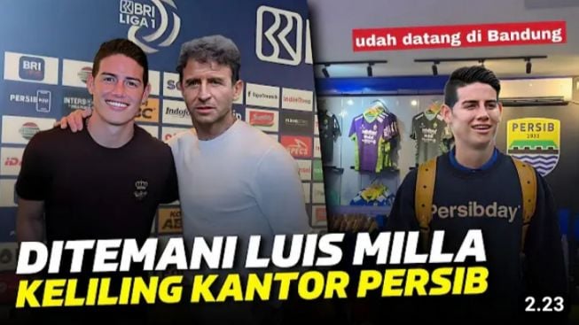 CEK FAKTA: Siap Ngegas di Awal Musim! James Rodriguez Sudah Hadir di Kantor Persib Bandung