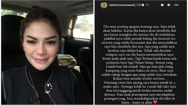 Janda Keempat Kalinya, Begini Doa Mulia Nikita Mirzani untuk Kedua Putranya