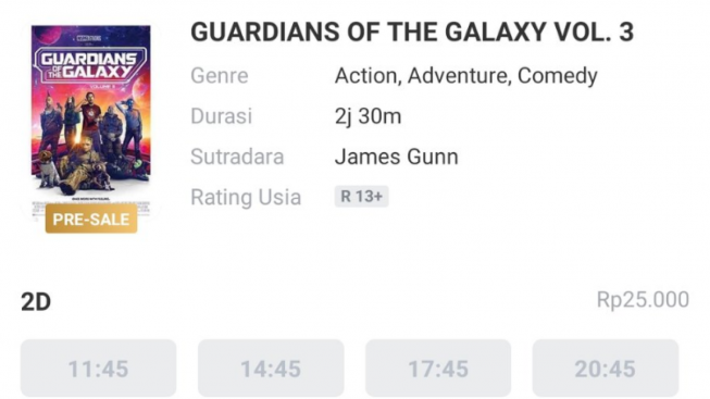Malang Plaza Kebakaran, Tiket Presale Guardian of The Galaxy di Mandala Dihentikan
