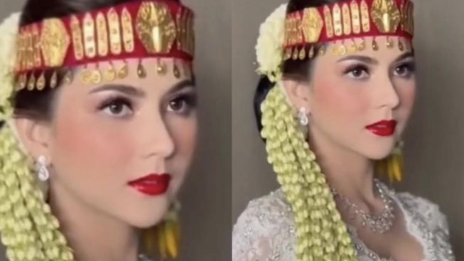 Lipstik Gonjreng Jessica Mila Saat Jalani Pesta Adat Batak Jadi Sorotan