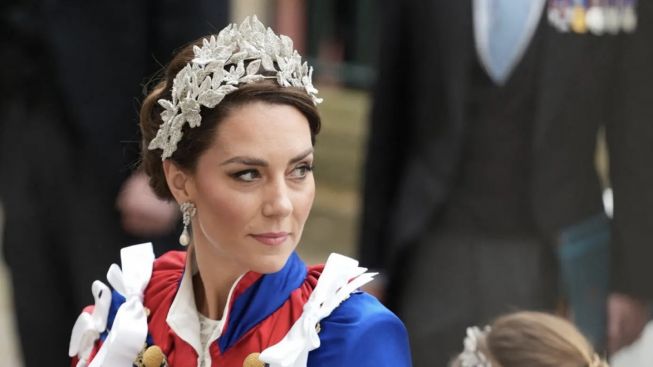Bukan Sembarang Mahkota, Ini Makna Mahkota Bunga yang Dipakai Kate Middleton saat Penobatan Raja Charles III