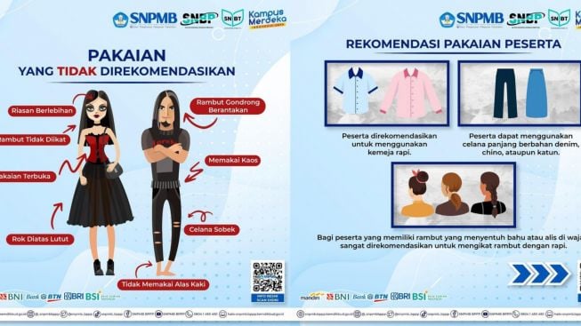 Jangan Salah Pilih, Ini Rekomendasi Pakaian Untuk UTBK SNBT 2023