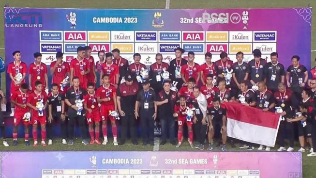 Akhiri Kutukan, Timnas Indonesia U22 'Hancurkan' Thailand 5-2, Local Pride Raih Emas SEA Games 2023