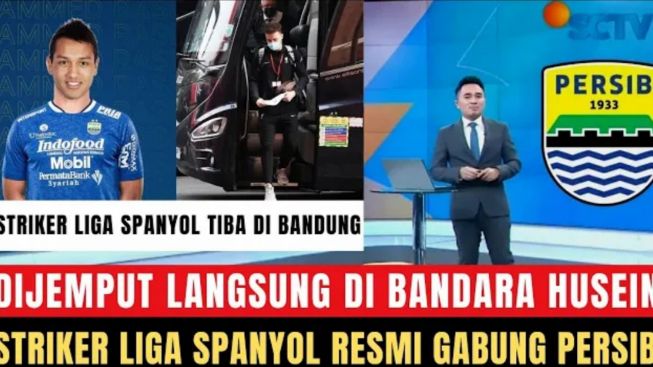 Cek Fakta: Langsung Dijemput di Bandara! Stiker Asing Pertama Asal Liga Spanyol Gabung Persib, Duet DDS?