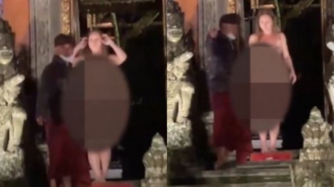 Diduga Depresi Karena Kehabisan Uang di Bali, Bule Perempuan Asal Jerman Lakukan Aksi 18 Plus