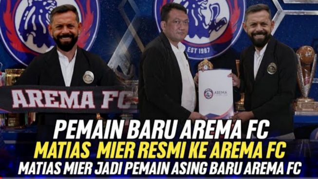 Cek Fakta: Bintang Bhayangkara FC, Matias Mier Resmi Jadi Pemain Asing Baru Arema FC?