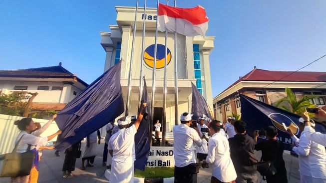 Kumpulkan Tirta dari 26 Pura, Nasdem Bali: Semoga Diberkati Sang Hyang Widhi saat Pemilu 2024