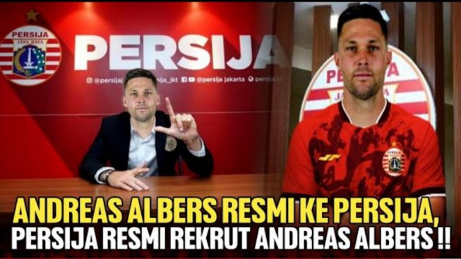 CEK FAKTA: Jerman Connection, Persija Jakarta Resmi Rekrut Andreas Albers