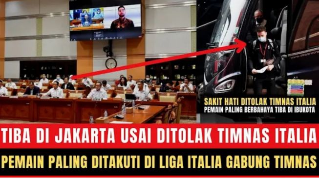 Cek Fakta: Pemain Paling Ditakuti di Liga Italia Memohon Dinaturalisasi ke WNI, Siapa Dia?