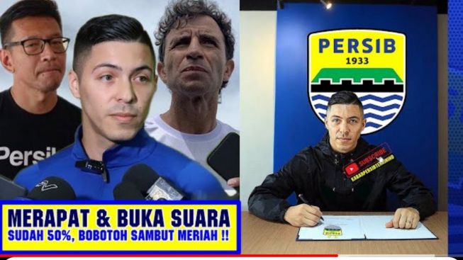 Cek Fakta: Bos Persib Bandung Teddy Tjahjono Sat Set Kontrak Sergio Aguero, Bobotoh Langsung Sambut Meriah?