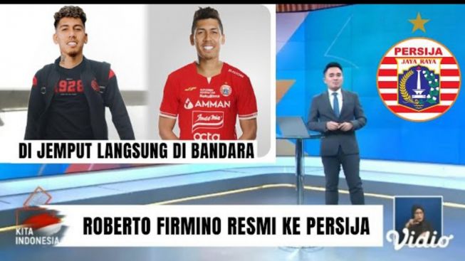 CEK FAKTA: Dijemput Langsung di Bandara, Persija Jakarta Datangkan Striker Liverpool Roberto Firmino?