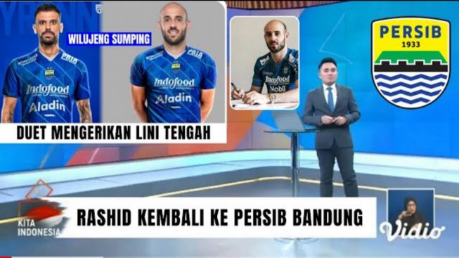 CEK FAKTA: Pemain Yang Dicintai Bobotoh Mohammed Rashid Resmi Kembali ke Persib Bandung?