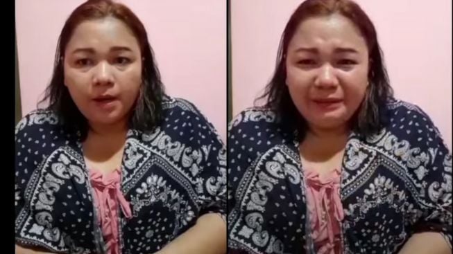 Sambil Nangis Tersedu-sedu, Penghina Ameena Minta Maaf Pada Atta-Aurel: Saya Tidak Ada Motif Apapun