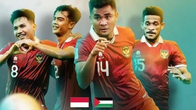 Susunan Pemain dan Link Live Streaming Timnas Indonesia VS Palestina