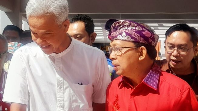Ngabsen Bupati dan Walikota se-Bali, Koster Minta Bupati Jembrana yang Kader Demokrat Dukung Ganjar Pranowo