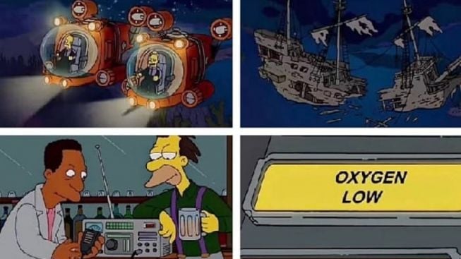 Ramalan Kartun The Simpsons jadi Kenyataan, Terbaru Tragedi Kapal Selam Wisata Titanic