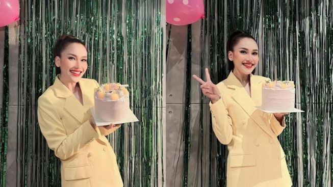 Ayu Ting Ting Tampil Sleek Ponytail Saat Dapat Kejutan Ultah Malah Dirujak Warganet: Jadi Mirip Bunda Corla Ya Sekarang