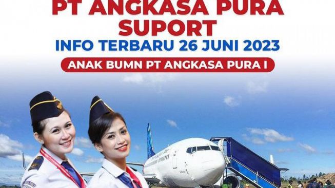 Info Lowongan Kerja 2023 PT Angkasa Pura Suport, Cek Syarat dan Cara Daftarnya