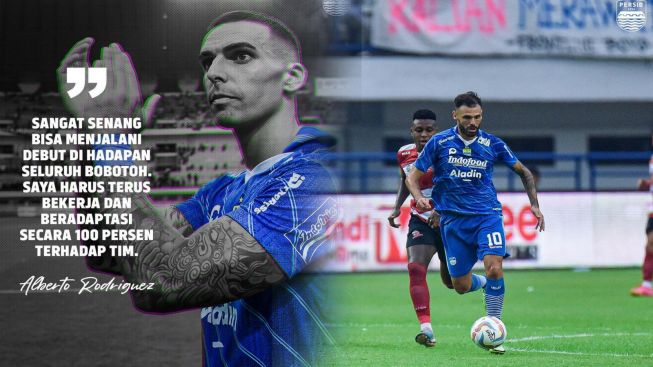 Luis Milla Terpaksa Coret Pemain Asing Rp4,35 Miliar, Alberto Rodriguez Martin Kirim Sinyal, Persib Bandung Tatap Arema FC