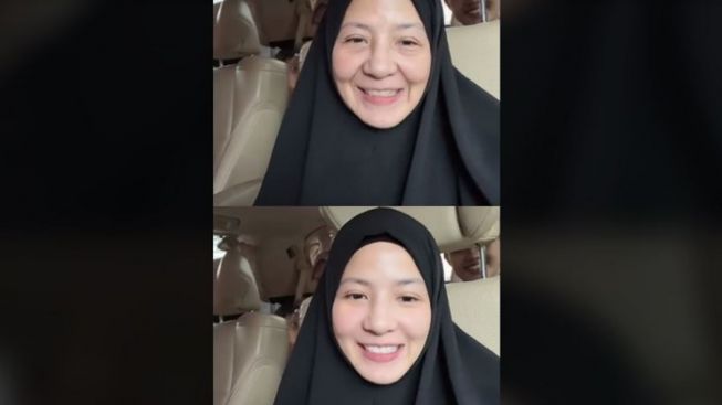 Ikut Tren Viral Filter Aged di TikTok, Natasha Rizky Malah Disebut Mirip Desta