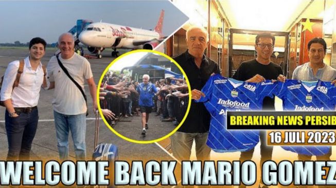 Cek Fakta: Welcome Back Mario Gomez, Resmi Jadi Pelatih Baru Persib Bandung?