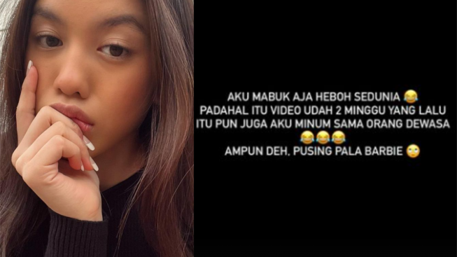 Lolly Anak Nikita Mirzani Klarifikasi Soal Video Mabuk Hingga ...