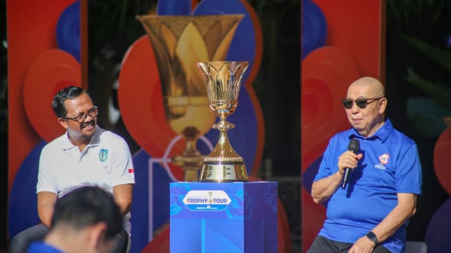 Usai Solo, Trofi Naismith Mampir di Bali, Raffi Ahmad-Cinta Laura Digandeng untuk Sukseskan FIBA World Cup 2023