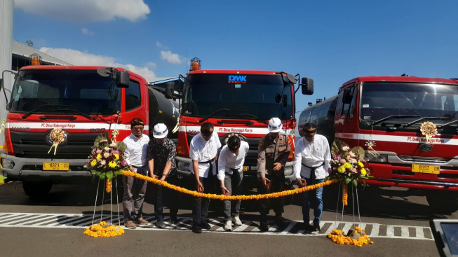 Pertamina dan PT DBK Berkomitmen Penuhi Kebutuhan Aspal di Seluruh Bali