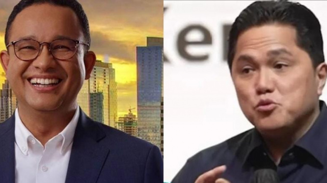 Tanggapan Santai Anies Baswedan Saat Ketua Umum PSSI Erick Thohir Soroti Rumput JIS