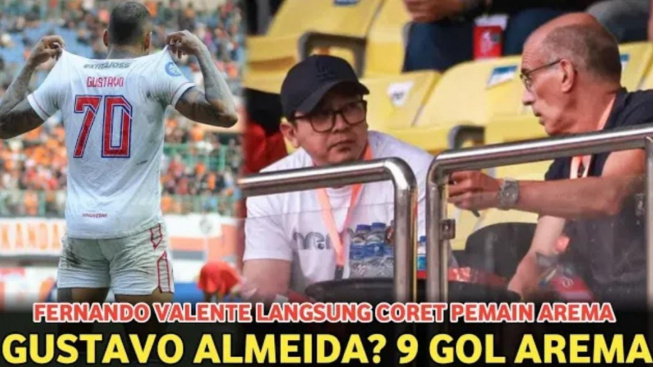 Cek Fakta: Fernando Valente Pantau Arema FC, Gustavo Almeida Dicoret?