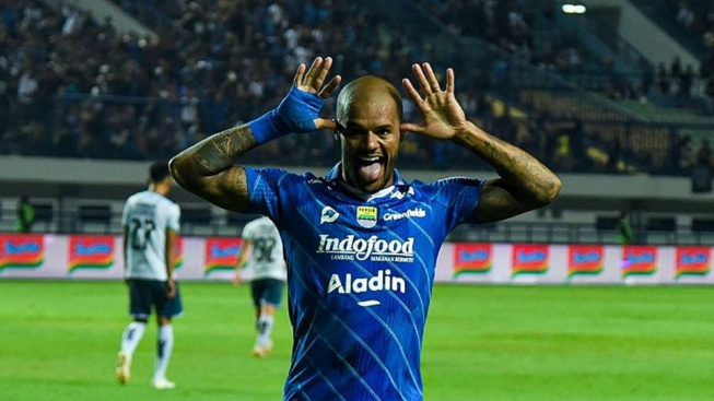 Termasuk Persita, Inilah 4 Klub Liga 1 yang Jadi Korban Hattrick Striker Persib Bandung David da Silva