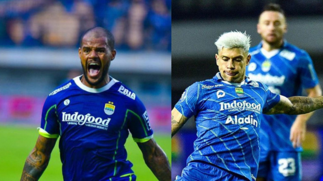 Sesama Striker Persib Bandung, David Da Silva dan Ciro Alves Lebih Mahal Mana?