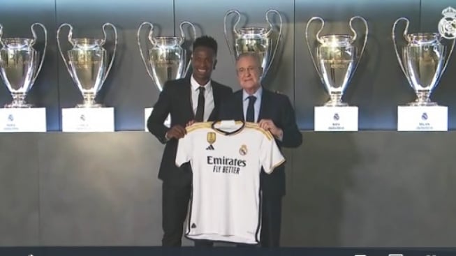 Vinicius Resmi Perpanjang Kontraknya di Real Madrid, Dipagari dengan Nilai Transfer Fantastis