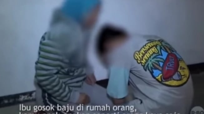 Viral, Seorang Ibu Luapkan Rasa Kecewa pada Sang Anak di Kantor Polisi: Mama Kerja Pontang-Panting Buat Kamu Makan!